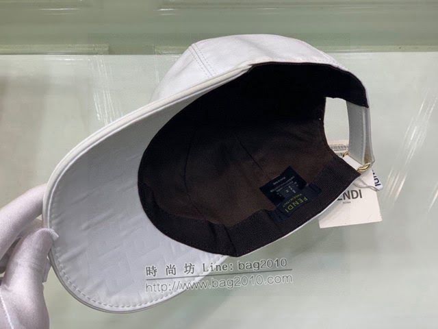 Fendi男女同款帽子 芬迪經典FF提花棒球帽鴨舌帽  mm1353